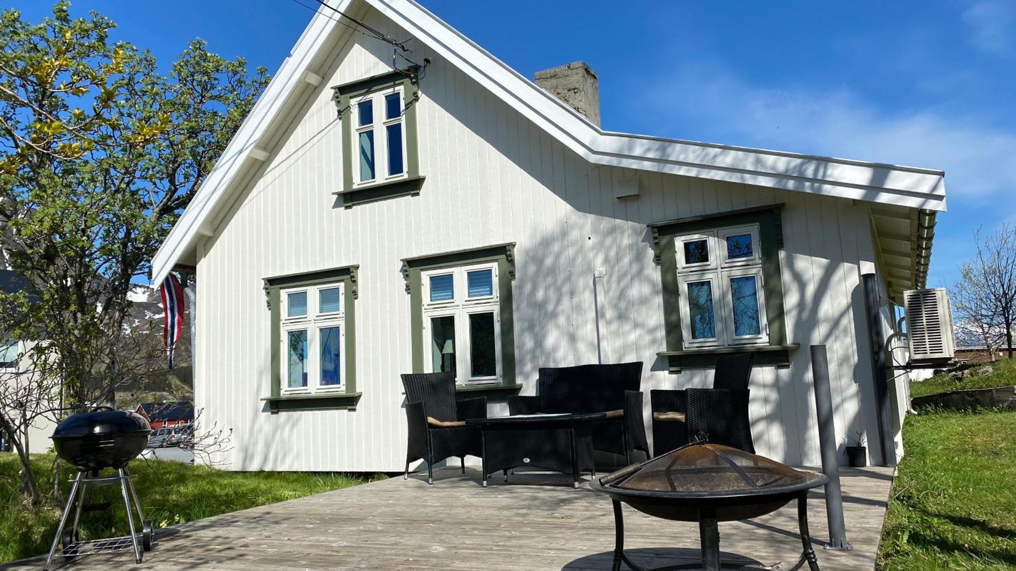 Nordlandshuset "Lottebakken", Ballstad In Lofoten Dış mekan fotoğraf